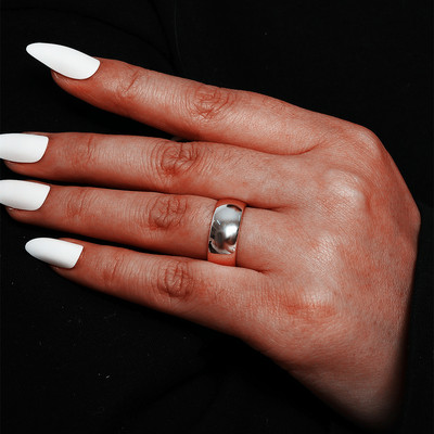 Μόδα 18KGP Δαχτυλίδι με υφαντό σταυρό