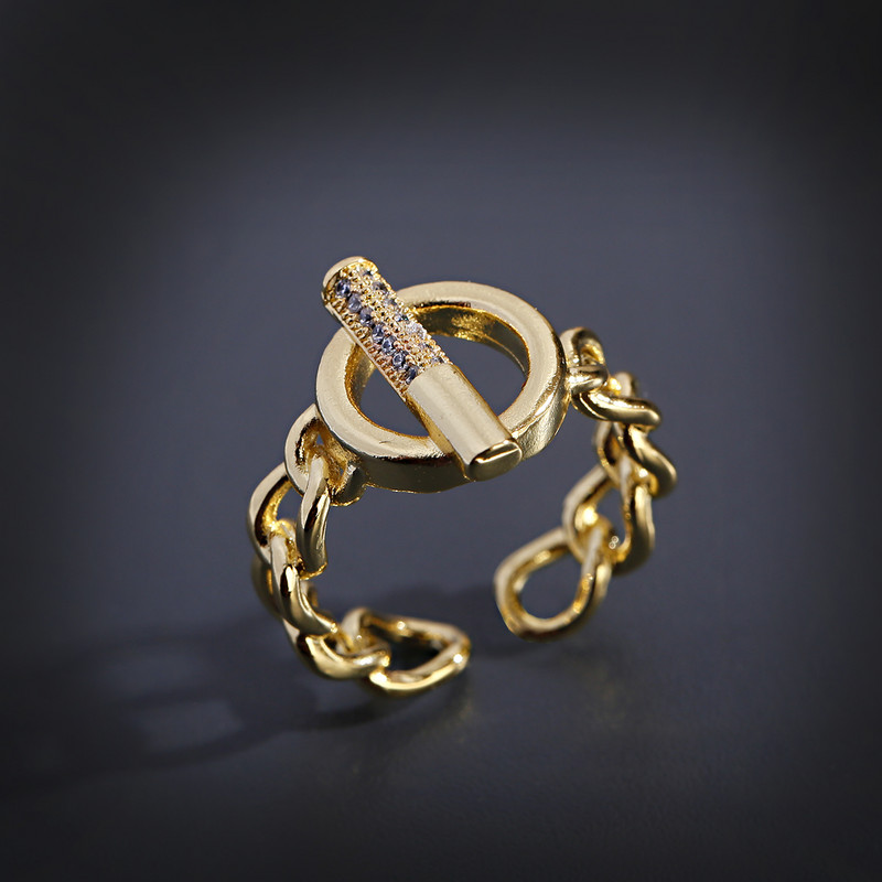 Inel clasic pentru femei Inel reglabil de lux Corful Zircon Cristal Curcubeu Flori Inel Bijuterii de nunta Dropshipping