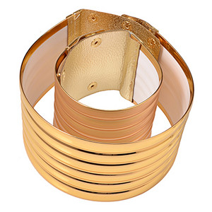 UDDEIN Nou Sosire Seturi de Colier/Brățări Chokers din piele de culoare aurie Colier de epocă și pandantiv Bratari