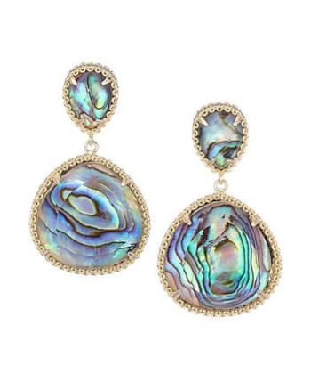 Женски обеци Abalone и Shell Earrings Abalone Baby Shell Earrings Natural Inspiration Abalone Fashion Jewelry Gift
