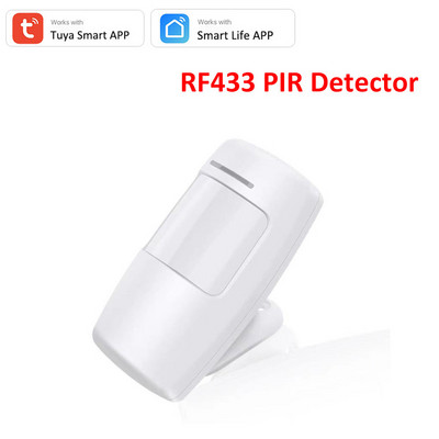 Tuya Smart WiFi RF sirēna Alexa Google drošības signalizācijas sistēmas PIR durvju sensors tastatūra durvju zvans ūdens detektors SOS 3MP IP kamera