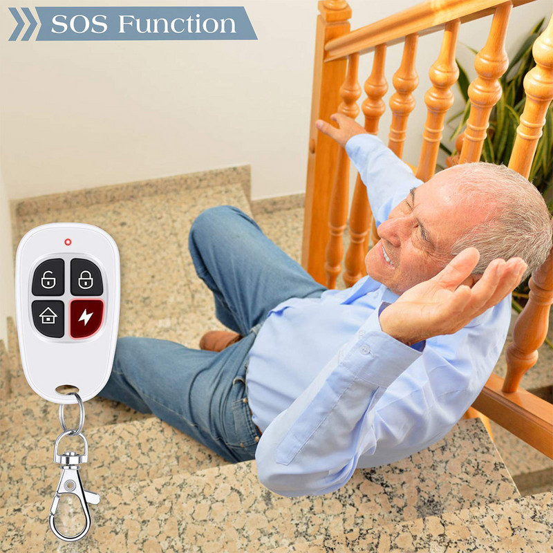 Tuya Smart WiFi RF Sirena Alexa Google Sisteme de alarmă de securitate PIR Senzor ușă Tastatură Sonerie Detector de apă SOS 3MP Cameră IP