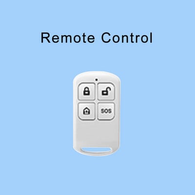 ACJ 433MHz Mājas apsardzes signalizācijas sistēmas piederumi Bezvadu saite Dūmu gāzes signalizācija Durvis Magnētiskais Ūdens noplūdes detektors RFID kontrole