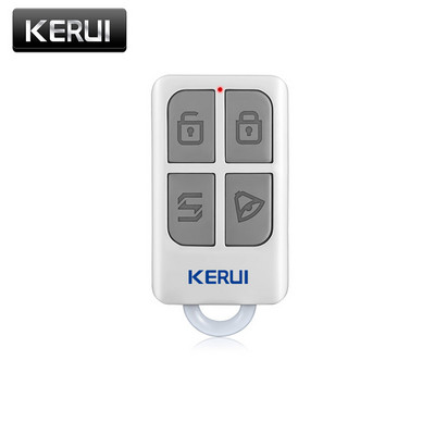 KERU WiFi GSM mājas drošības signalizācijas sistēma Smart Tuya App Control 1,7 collu krāsains ekrāns Saules bezvadu sirēnas infrasarkanā detektora komplekts