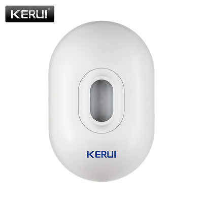 KERU WiFi GSM mājas drošības signalizācijas sistēma Smart Tuya App Control 1,7 collu krāsains ekrāns Saules bezvadu sirēnas infrasarkanā detektora komplekts