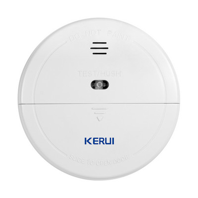KERU WiFi GSM mājas drošības signalizācijas sistēma Smart Tuya App Control 1,7 collu krāsains ekrāns Saules bezvadu sirēnas infrasarkanā detektora komplekts