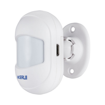 KERU WiFi GSM mājas drošības signalizācijas sistēma Smart Tuya App Control 1,7 collu krāsains ekrāns Saules bezvadu sirēnas infrasarkanā detektora komplekts