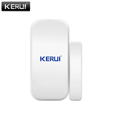 KERU WiFi GSM mājas drošības signalizācijas sistēma Smart Tuya App Control 1,7 collu krāsains ekrāns Saules bezvadu sirēnas infrasarkanā detektora komplekts