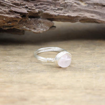 Ezüstös dróttal burkolt kőgyöngyök gyűrűk gyógyító kristály kvarc láva ametisztek kör ujjgyűrűk esküvői ékszerek, QC4094