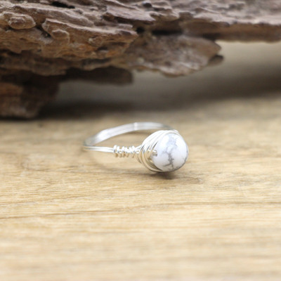 Ezüstös dróttal burkolt kőgyöngyök gyűrűk gyógyító kristály kvarc láva ametisztek kör ujjgyűrűk esküvői ékszerek, QC4094