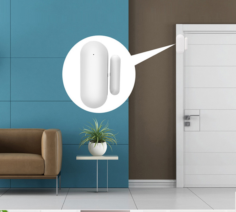 433Mhz belaidis langų ir durų jutiklis su namų signalizacijos sistemos durų jutikliu, skirtas namų signalizacijos sistemai, ypač mažas energijos suvartojimas