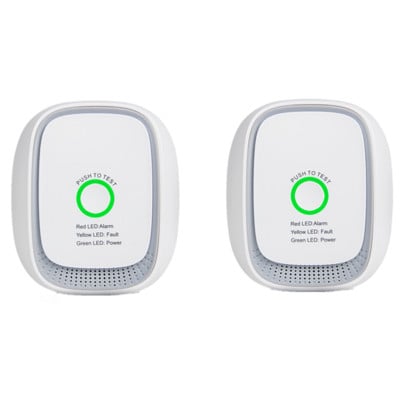 Heiman Zigbee3.0 gāzes noplūdes detektors CH4 gāzes detektors LPG gāzes sensors, kas darbojas ar SmartThing, Ziptao, Conbee Zigbee Gateway