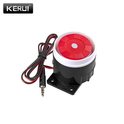 KERUI K52 DIY WIFI GSM alarm systém pre domácnosť 4,3-palcový veľký dotykový TFT displej bezpečnostný detektor pohybu domáci alarm systém