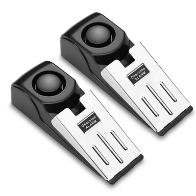 Elecpow 125dB protuprovalni alarm za zaustavljanje vrata Prijenosni osobni obrambeni alarm Zatvarač vrata Podni klin Sigurnosna zaštita za zaustavljanje vrata