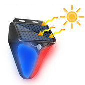Kućni protuprovalni sigurnosni alarmni sustav Bežični vanjski solarni stroboskop, sirena, vodootporna bljeskalica, alarmna lampa