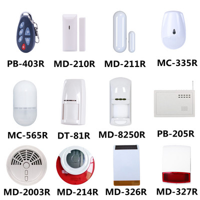 DIY Focus 433Mhz frekvenciájú riasztó érzékelők Ajtó érzékelő Állatbarát PIR mozgásérzékelő belső külső sziréna jelismétlő