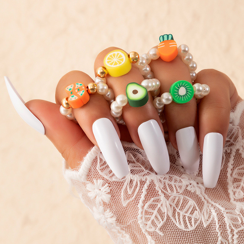 Modno smeđe emajlirano prstenje u obliku srca za žene, djevojke, kristalni prsten, višebojni set akrilnog prstenja od zelene smole, nakit anillos