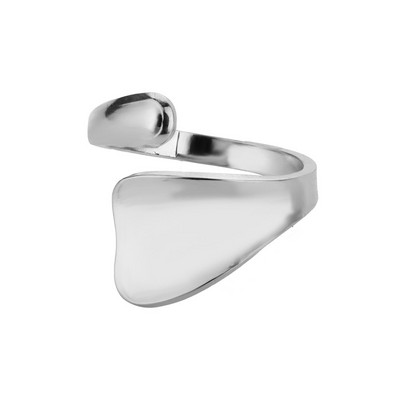 Inele dublă cruce cu zircon cu deschidere strălucitoare pentru femeie inel din oțel inoxidabil de culoare aurie inel de nuntă de lux bijuterii cadou Bague