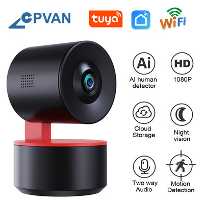 CPVAN Wifi GSM koduhäiresüsteem juhtmeta Tuya nutikad turvaalarmid koos PIR-i liikumisanduriga ukseanduriga Alexa ühilduvad