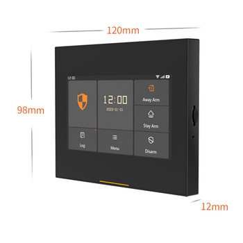 ACJ H501 Комплекти алармени системи за домашна охрана срещу крадци 433MHz WiFi GSM аларма Безжична Tuya SmartLife Alexa App Control Сензор за врати