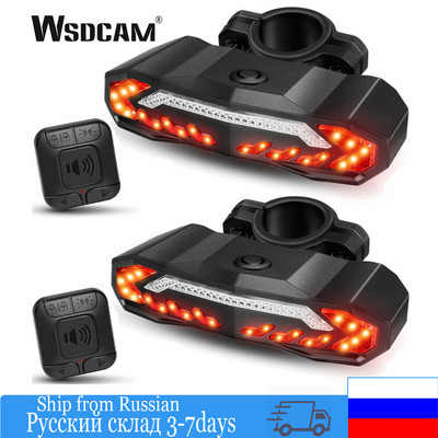 WSDCAM Велосипед Велосипедна аларма USB акумулаторна водоустойчива автомобилна охранителна аларма за превозни средства Чувствителна напомняща вибрация Мотоциклетна аларма