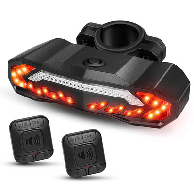 WSDCAM velosipēda signalizācija, USB uzlādējama ūdensnecaurlaidīga automašīnas transportlīdzekļa drošības trauksme, jutīga atgādinājuma vibrācijas motocikla signalizācija