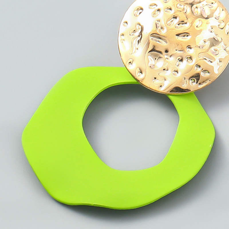 2022 Summer Fashion Fém Többrétegű Geometrikus Fülbevaló Pauli Manfi Női Kreatív Trend Dangle Fülbevaló Party Kiegészítők