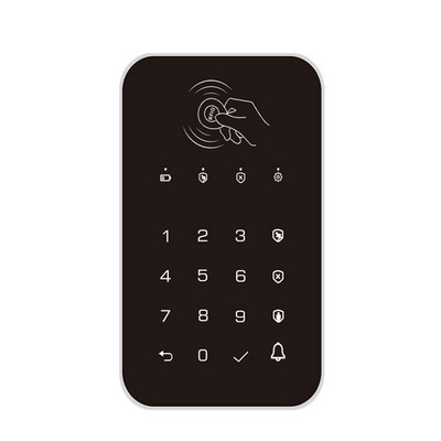 ZONAN G12 drošības signalizācijas sistēma Tuya Wifi bezvadu skārientastatūra GSM RFID kartes lietotņu kontrole ielaušanās ugunsgrēka trauksmes viedās mājas komplekti