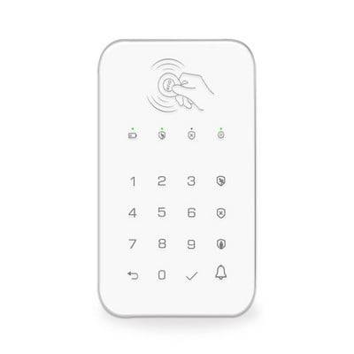 ZONAN G12 drošības signalizācijas sistēma Tuya Wifi bezvadu skārientastatūra GSM RFID kartes lietotņu kontrole ielaušanās ugunsgrēka trauksmes viedās mājas komplekti