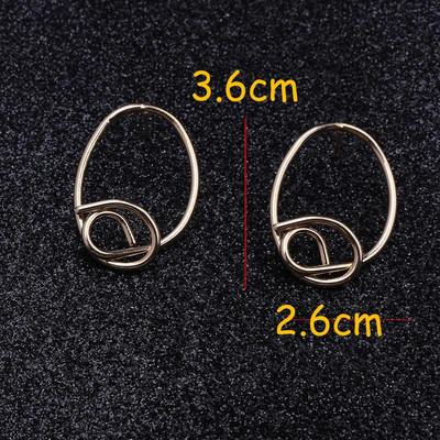 Големи модни черни, бели, зелени, златни кръгли висящи обеци за жени 2019 Изявление Дълги елегантни парти обеци Бижута