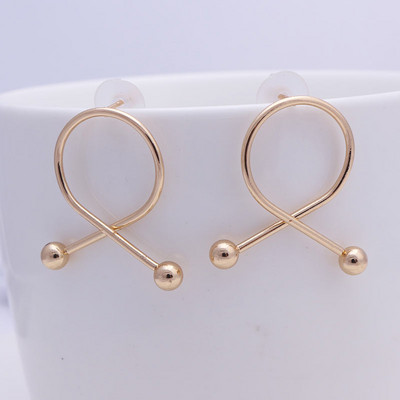 Големи модни черни, бели, зелени, златни кръгли висящи обеци за жени 2019 Изявление Дълги елегантни парти обеци Бижута