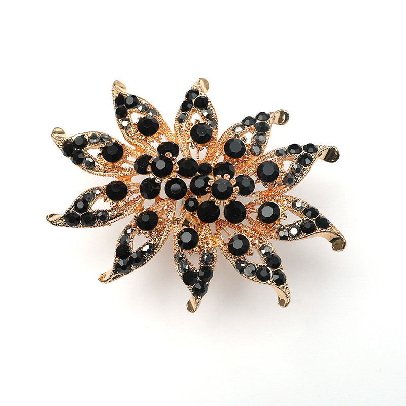 Нови луксозни пръстени с големи цветя за жени Преувеличено изявление Бижута Кристални пръстени за пръсти Булчинско сватбено парти Бижута Анел Подаръци