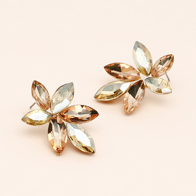 Πράσινα γεωμετρικά σκουλαρίκια κρυστάλλινα κρυστάλλινα σκουλαρίκια σε σχήμα σταγόνας Κρεμαστά σκουλαρίκια αρραβώνων ζιργκόν για γυναικεία κοσμήματα γάμου