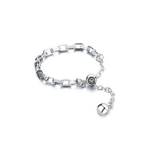 Dvojvrstvové okrúhle korálkové retiazkové dámske prsteňové šperky Originálne glamour dievčenské retiazkové prstene pre ženy Módne doplnky Nové