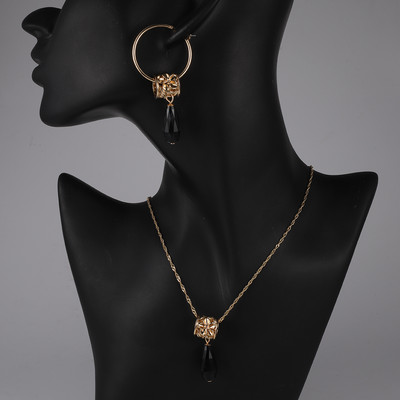 Cring Coco Polynesian Frangipani Комплекти обеци Жена Drop Earring Hawaiian Crystal Flower Jewelry Sets 2022 for Women Dropship