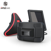 HTZSAFE 800 Meters Solar Wireless Driveway Alarm Outdoor Ανθεκτικό στις καιρικές συνθήκες Αισθητήρας κίνησης & Ανιχνευτής DIY Σύστημα ειδοποίησης ασφαλείας