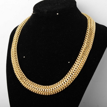 Sunny Jewelry Classic Dubai African Hot Sale Chains Комплекти широки колиета Гривна за жени Мъж Ежедневно облекло Подаръци Парти