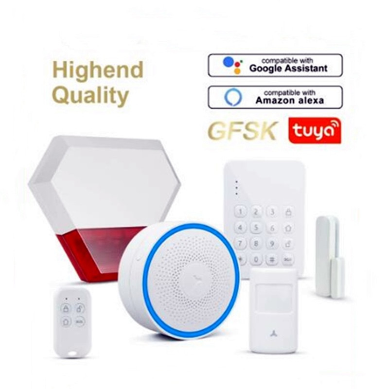 Ασύρματο αξεσουάρ συναγερμού ασφαλείας Ανιχνευτής καπνού Ανιχνευτής σήματος επαναλήπτη στροβοσκοπικής σειρήνας PIR Δονητικός αισθητήρας νερού πόρτας Τηλεχειριστήριο