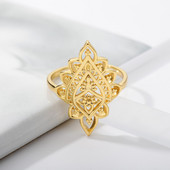 Inel de femeie din oțel inoxidabil de culoare argintie, opal, inele vintage, cupru, geometric, minimalist, inel gros, cadou elegant de bijuterii de nuntă