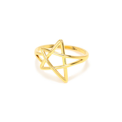 Inel de femeie din oțel inoxidabil de culoare argintie, opal, inele vintage, cupru, geometric, minimalist, inel gros, cadou elegant de bijuterii de nuntă