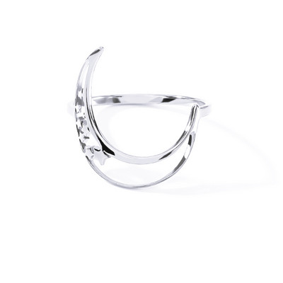 Inel de femeie din oțel inoxidabil de culoare argintie, opal, inele vintage, cupru, geometric, minimalist, inel gros, cadou elegant de bijuterii de nuntă
