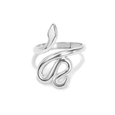 Inel de femeie din oțel inoxidabil de culoare argintie, opal, inele vintage, cupru, geometric, minimalist, inel gros, cadou elegant de bijuterii de nuntă