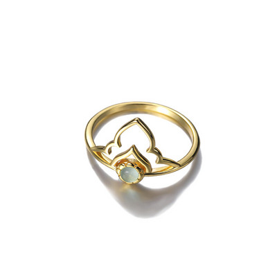Inel de femeie din oțel inoxidabil de culoare argintie, opal, inele vintage, cupru, geometric, minimalist, inel gros, cadou elegant de bijuterii de nuntă