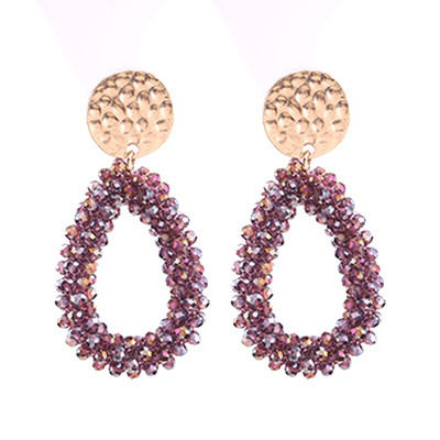 Aretes Boho New Oorbellen kézzel készített gyöngyök rojtos csepp fülbevaló nőknek Etnikai kék Dangle Statement fülbevaló ékszer nagykereskedés