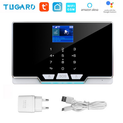 TUGARD G20 Wifi Gsm mājas drošības signalizācijas sistēma ielaušanās lietotņu kontrole pilnkrāsu ekrāna gaismas joslas 433 Mhz piederumi Alexa Google