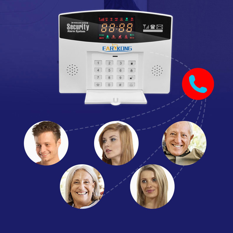 Σύστημα συναγερμού Tuya 4G GSM 433 MHz Ασύρματο σύστημα ασφαλείας έξυπνου σπιτιού 4G κάρτα SIM APP Τηλεχειριστήριο Συμβατό Alexa Google Home