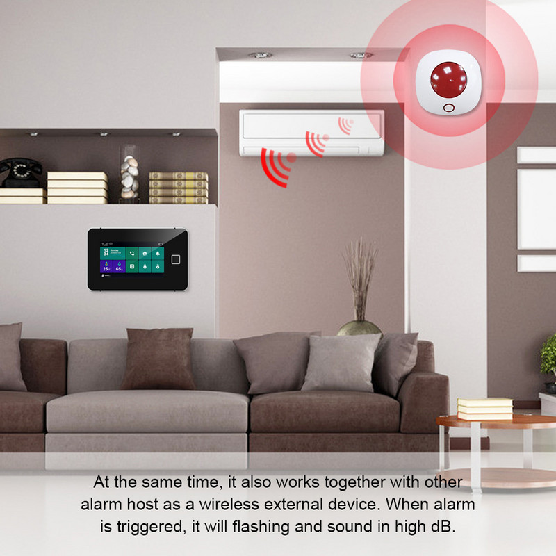 TUGARD G60+G20 Tuya WiFi bezpečnostný alarm systém IP kamera 433 MHz PIR senzor pohybu dverí siréna ovládanie aplikáciou inteligentný domáci alarm sada