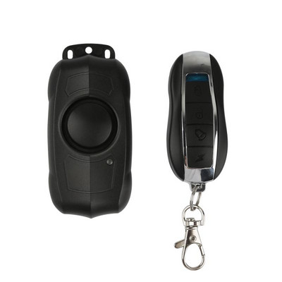 USB uzlādes bezvadu tālvadības pults vibrācijas signalizācija velosipēda motocikla elektrisko automašīnu transportlīdzekļu drošības trauksmes signāli mājas sensora signalizācijai