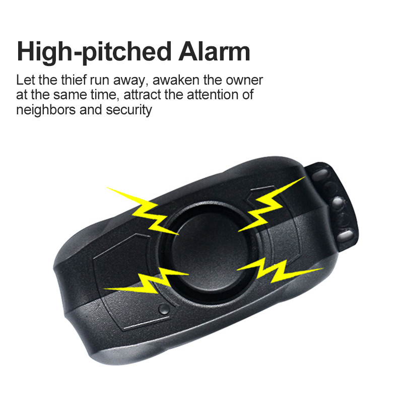 USB зареждане Безжично дистанционно управление Вибрационна аларма Велосипед Мотоциклет Електрическа кола Превозно средство Охранителни аларми за дома Сензорна аларма