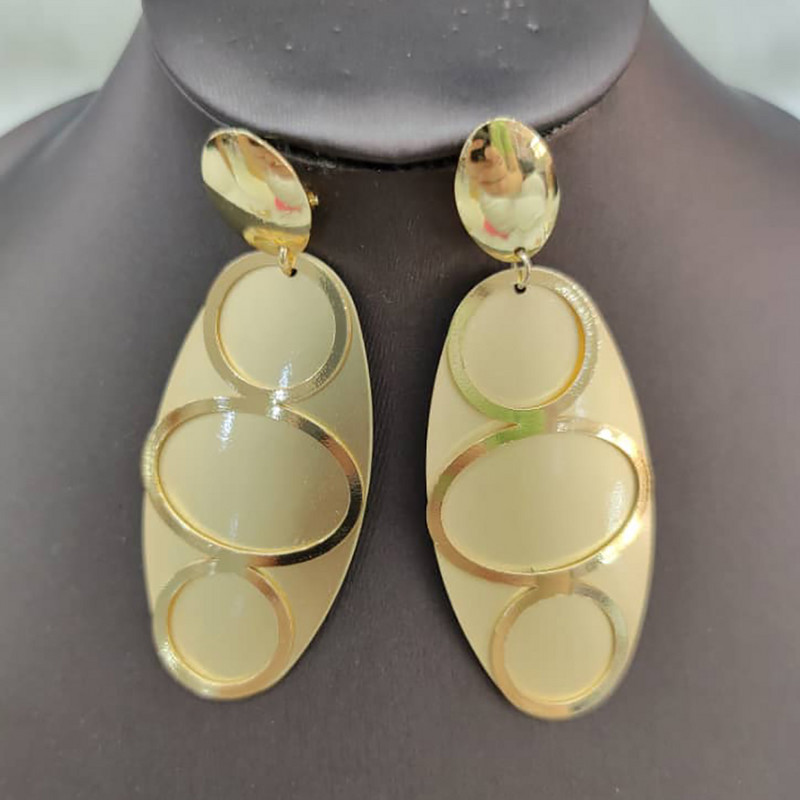 Dubajaus papuošalų rinkinys, paauksuotas auskaras ir pakabukas, karoliai, vestuvių dizainas, naujas aksesuaras, skirtas Afrikos sužadėtuvių papuošalų dovanoms